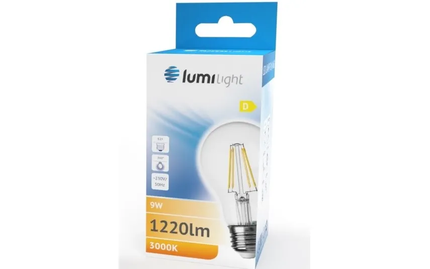 Lumilight Żarówka LED A60 FLM E27 10W Ciepła Online