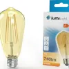 Lumilight Żarówka LED E27 7W WW FLMG ST64 Gold LL5931 Sale