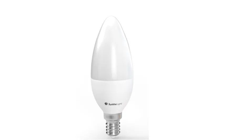Lumilight ŻARÓWKA LED ŚWIECA C37 E14 8W CIEPŁA LL2145 Clearance