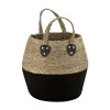 Mondex Bali kosz M 32x28x28 cm czarny Boho Hot