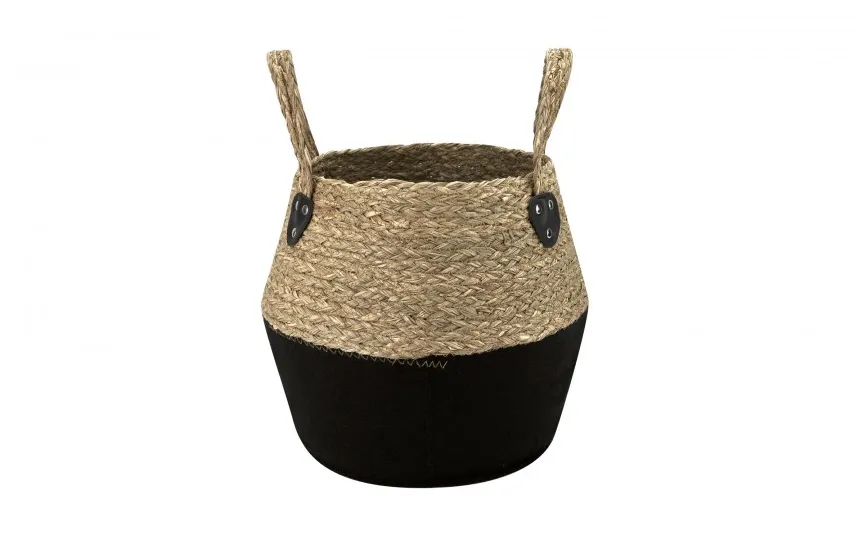 Mondex Bali kosz M 32x28x28 cm czarny Boho Hot