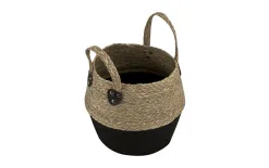 Mondex Bali kosz M 32x28x28 cm czarny Boho Hot