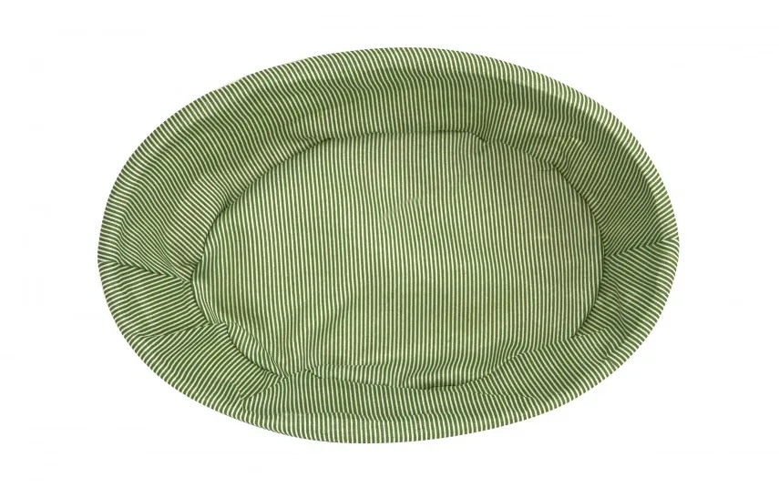 MPLCo Bambusowy koszyk dekoracyjny 29x21x7 owalny Clearance
