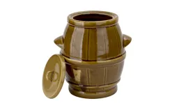 Chomik Beczka ceramiczna 5 L miodowa New