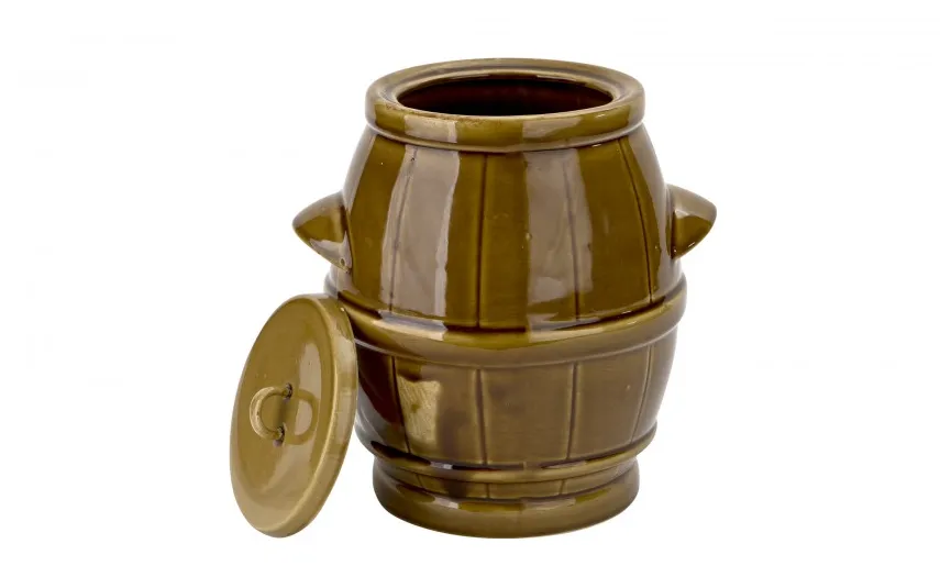 Chomik Beczka ceramiczna 5 L miodowa New