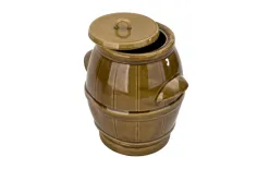 Chomik Beczka ceramiczna 5 L miodowa New