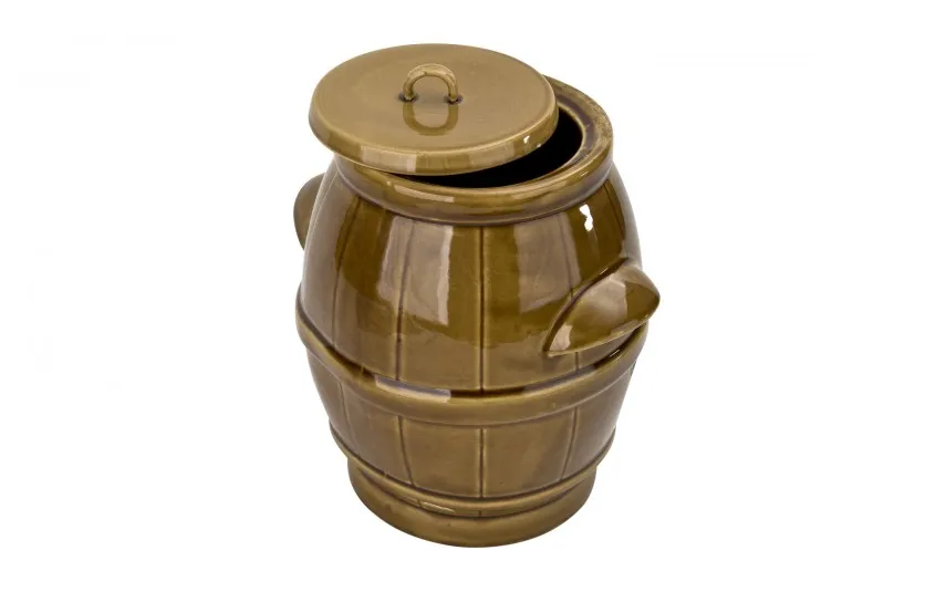 Chomik Beczka ceramiczna 5 L miodowa New