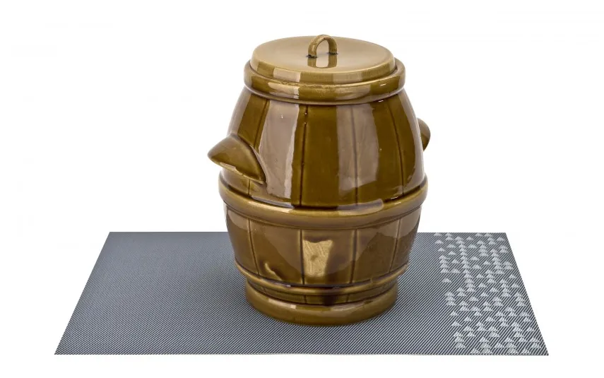 Chomik Beczka ceramiczna 5 L miodowa New
