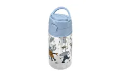 Galicja Bidon dla dzieci ze słomką 480 ml KIDS 13882 niebieski Clearance