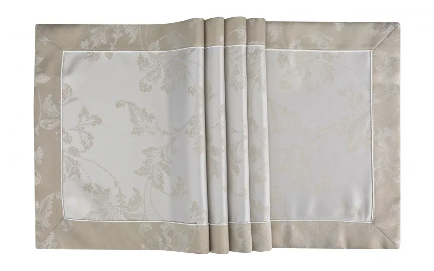 Witek Home Bieżnik Atenas beż 50x150 cm Discount