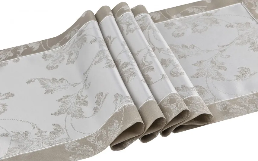 Witek Home Bieżnik Atenas beż 50x150 cm Discount