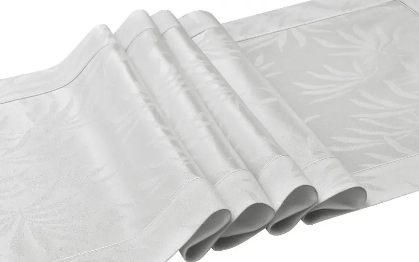 Witek Home Bieżnik Delfos White 099- biały 50x150 cm Outlet