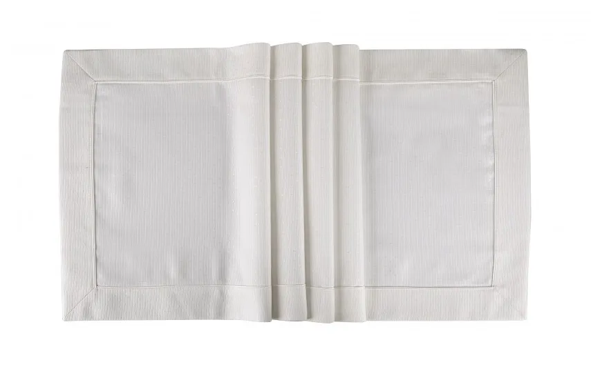 Witek Home Bieżnik na stół 50x150 cm Campania 099 Biały Fashion