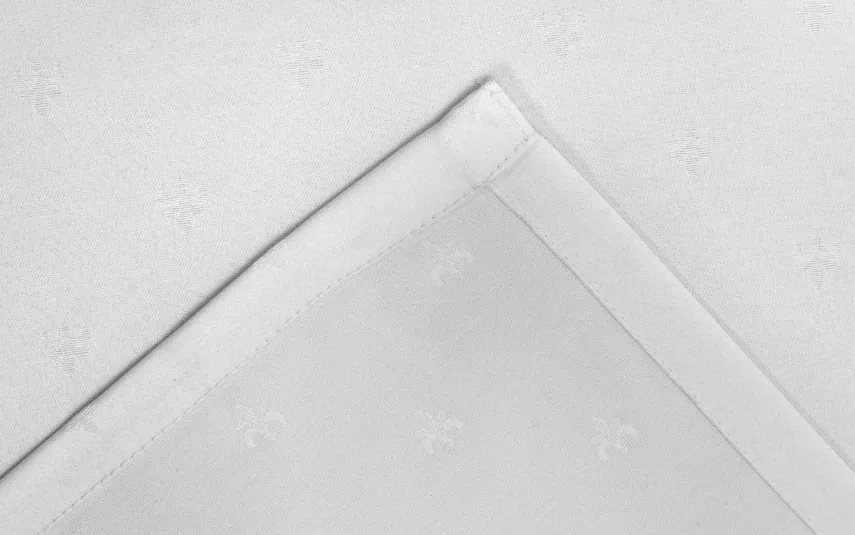 Witek Home Bieżnik na stół 50x150 cm Tristan 099 White bez plisy Outlet