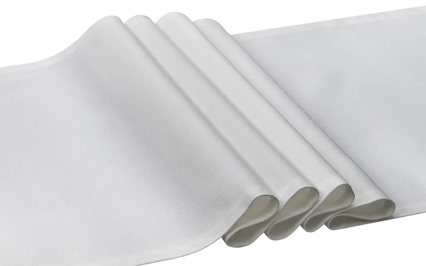 Witek Home Bieżnik na stół 48x148 cm Turin 099 Ecru bez plisy Best