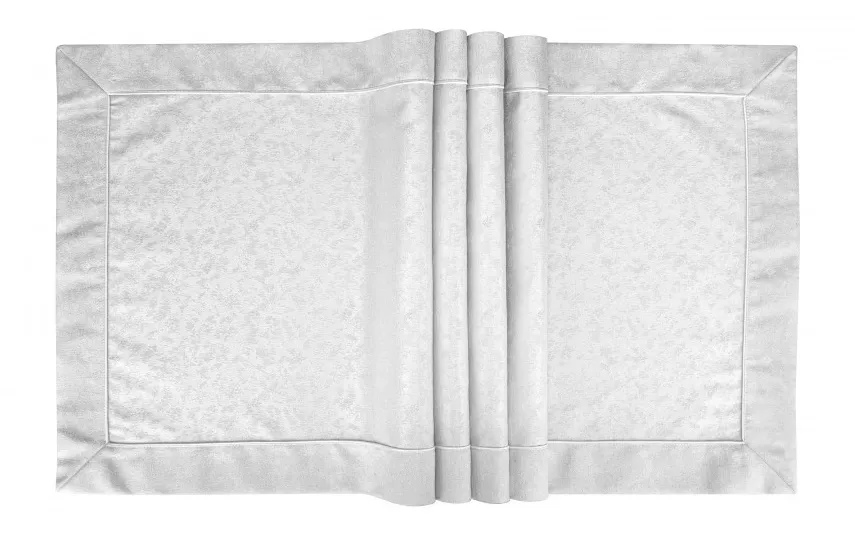 Witek Home Bieżnik na stół 50x150 cm VARSOVIA 070 srebrny Outlet