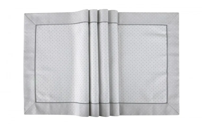 Witek Home Bieżnik na stół 50x150cm Campania 007 szary Fashion