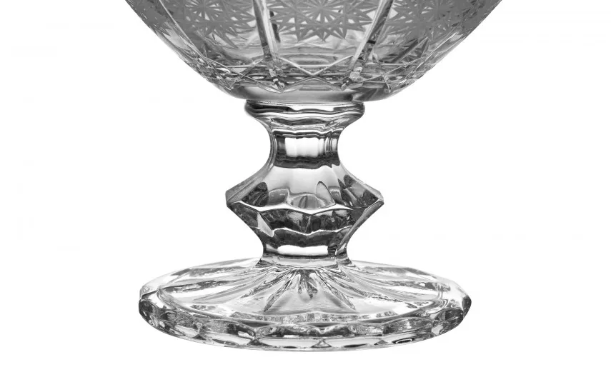 Zawiercie Huta Szkla Bomboniera kryształowa 16 cm 2328-TCH New