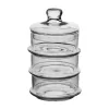 Sigma Glass Bombonierka piętrowa trójka H-22 cm New