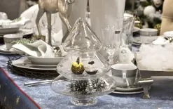 Sigma Glass Bombonierka szklana 2-częściowa Choinka New