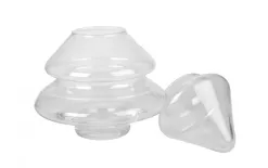Sigma Glass Bombonierka szklana 2-częściowa Choinka New