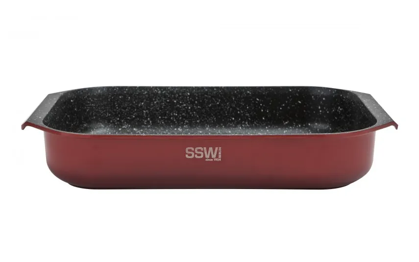 SSW Brytfanna aluminiowa 34,5x24,5 cm BBQ CHEF czerwona Sale