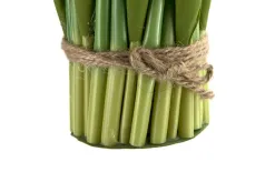 Art-Pol Bukiet 12 sztucznych tulipanów 38 cm różowo-białe Outlet