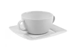 Lubiana Bulionówka 400 ml + spodek Victoria Hot