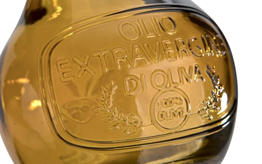 San Miguel Butelka na oliwę 500ml z korkiem żółta Hot