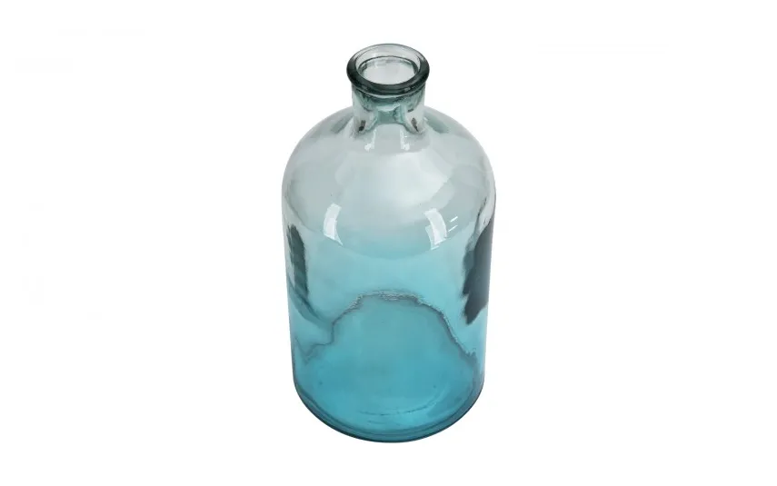 San Miguel Butelka ozdobna 22 cm Retro niebieska 5712 Best