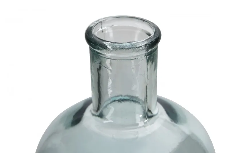 San Miguel Butelka ozdobna 19,5 cm Retro niebieska 5713 Outlet