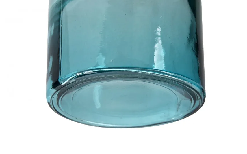 San Miguel Butelka ozdobna 22 cm Retro niebieska 5712 Best