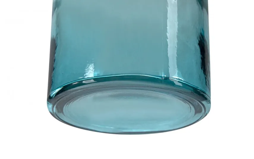 San Miguel Butelka ozdobna 19,5 cm Retro niebieska 5713 Outlet