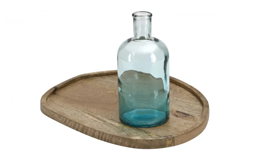 San Miguel Butelka ozdobna 19,5 cm Retro niebieska 5713 Outlet