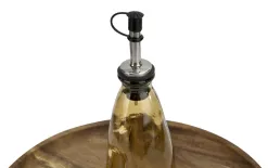 San Miguel Butelka z lejkiem 300 ml żółta 5992 DB411 Fashion