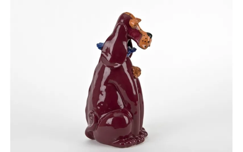 Witek Home Ceramiczna skarbonka Pies czerwony New
