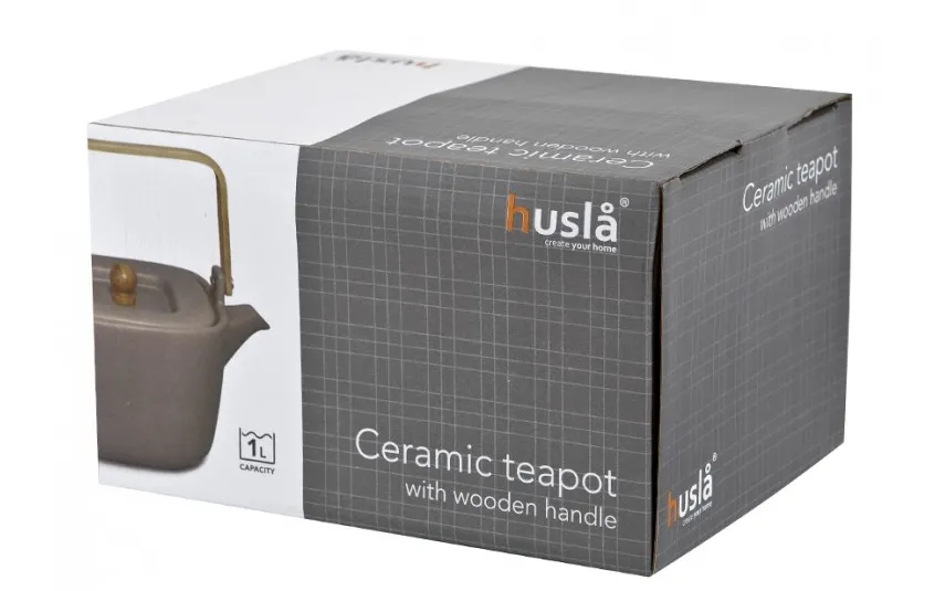 Husla Ceramiczny dzbanek do herbaty 1L Sale