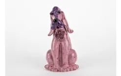 Witek Home Ceramiczny imbryk Pies różowy Fashion
