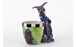Witek Home Ceramiczny pojemnik Pies przy hydrancie Discount