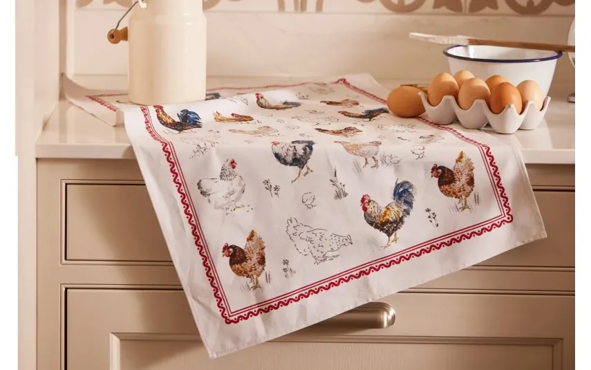 Ulster Weavers Ściereczka kuchenna 48x74 cm Farm Birds Fashion