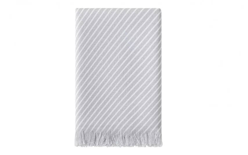 Manterol Ściereczka kuchenna 50x70 cm Multiusos Paski Skośne szare 054 12 Outlet