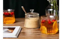 Vialli Design Cukiernica szklana 250 ml z pokrywą MIA1098 Sale