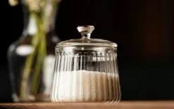 Vialli Design Cukiernica szklana 250 ml z pokrywą MIA1098 Sale