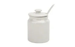 MPLCo Cukierniczka porcelanowa 180 ml z łyżką i pokrywką Online