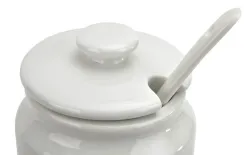 MPLCo Cukierniczka porcelanowa 180 ml z łyżką i pokrywką Online
