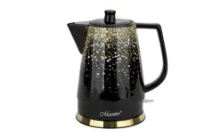 Maestro Czajnik elektryczny 1,5 L ceramiczny MR-074 Gold Fashion