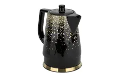 Maestro Czajnik elektryczny 1,5 L ceramiczny MR-074 Gold Fashion