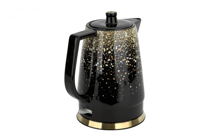 Maestro Czajnik elektryczny 1,5 L ceramiczny MR-074 Gold Fashion
