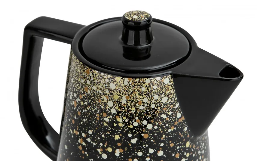 Maestro Czajnik elektryczny 1,5 L ceramiczny MR-074 Gold Fashion