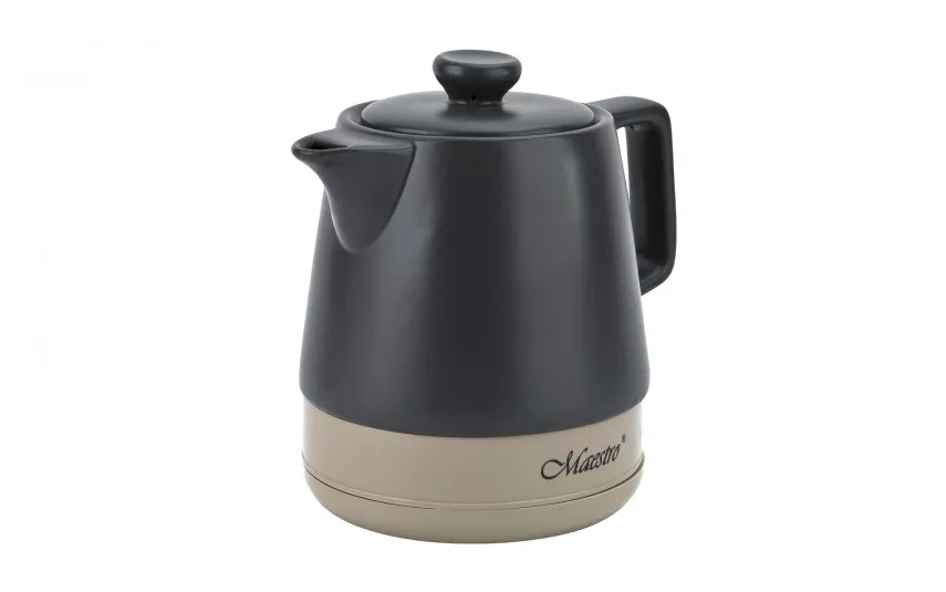 Maestro Czajnik elektryczny 1L ceramiczny MR-071 czarny New
